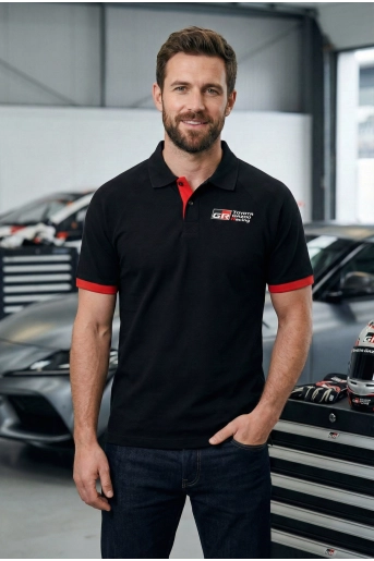 Polo mens embroidered logo - LS