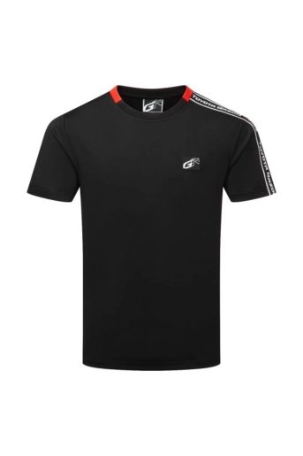 T-shirt men black technical  - 1