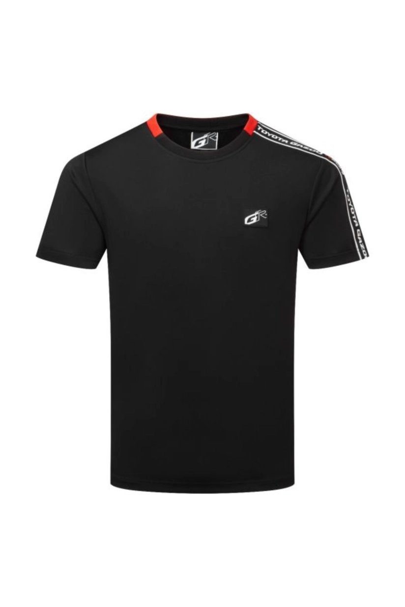 T-shirt men black technical  - 1