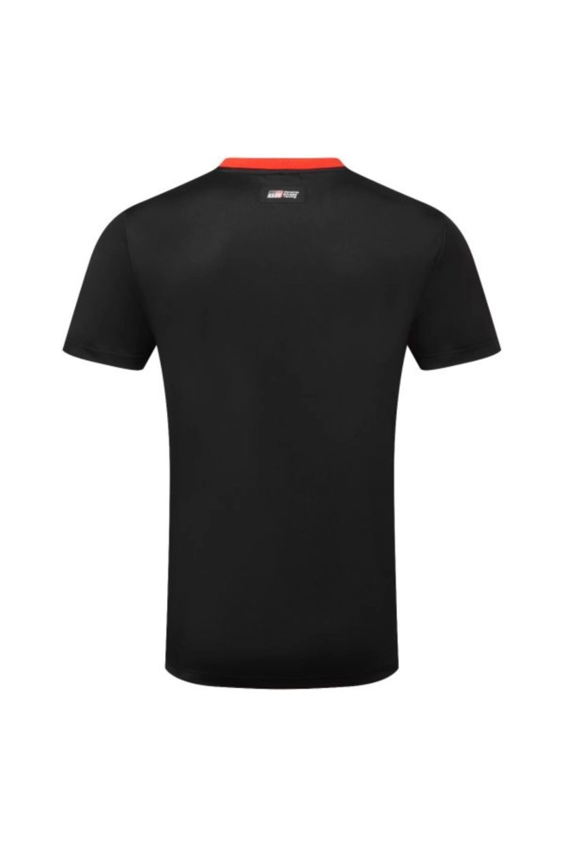 T-shirt men black technical  - 2