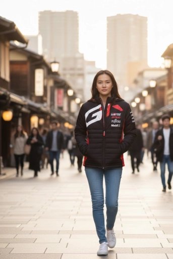 Puffer jacket WEC team