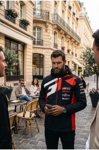 Waterproof jacket WEC team - LS 1