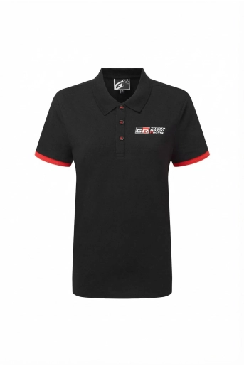 Ladies Embroidered Logo Polo - 1