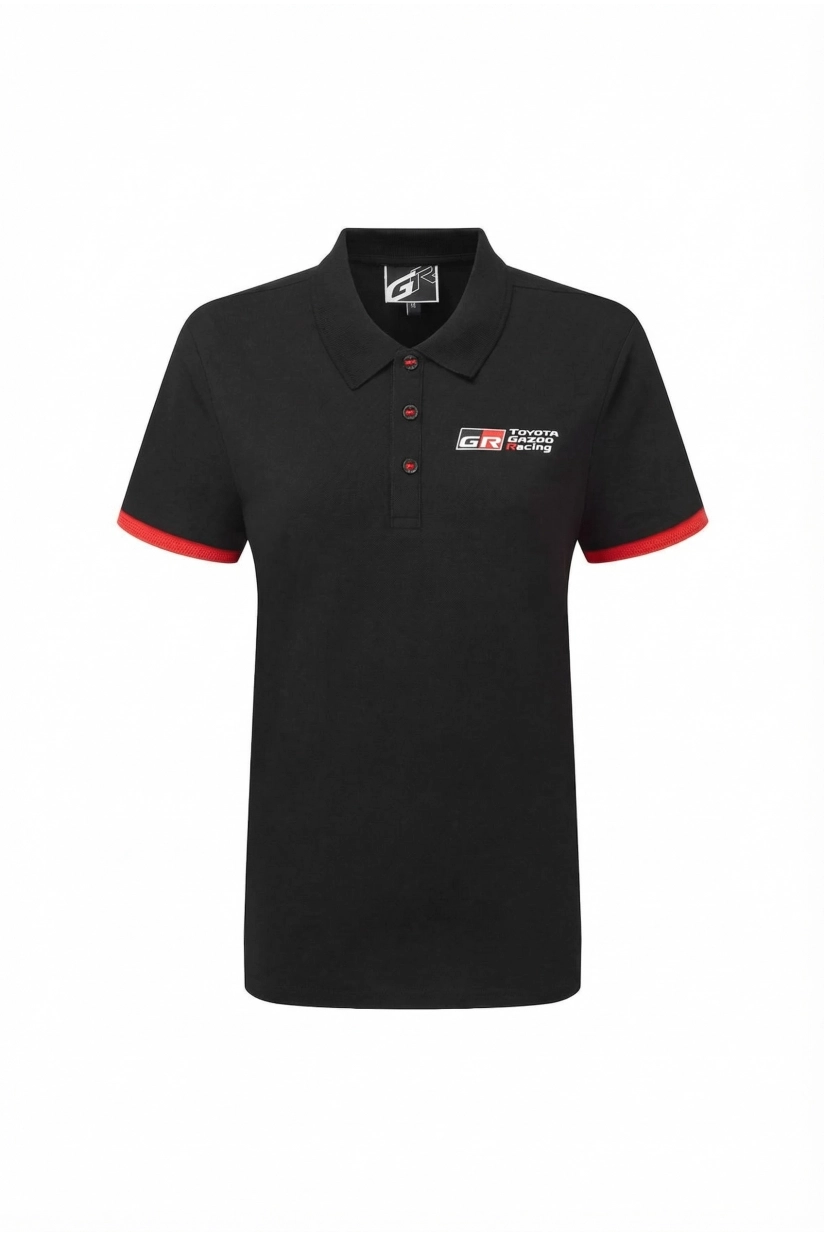 Ladies Embroidered Logo Polo - 1