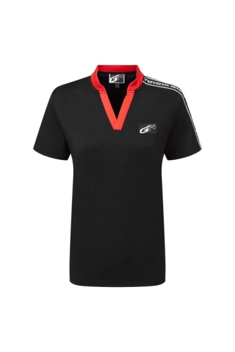 Poloshirt women black technical - 1