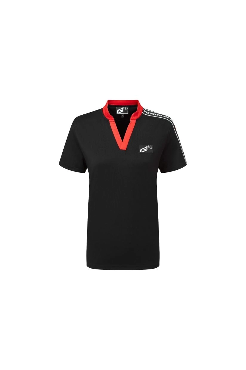 Poloshirt women black technical - 1