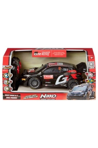 Radio-controlled car 1:18 WRC Lights -  Yaris  - Ogier - 1