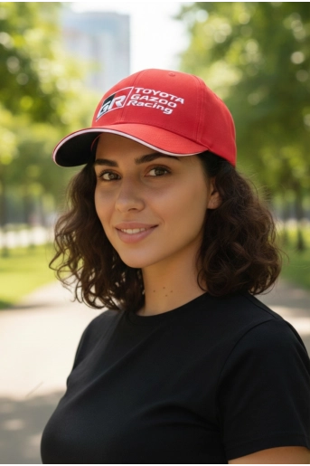 Cap baseball red (2)