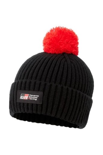 Knitted bobble hat - 1