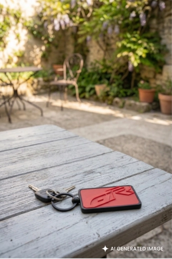 Keyring red - 1 (2)