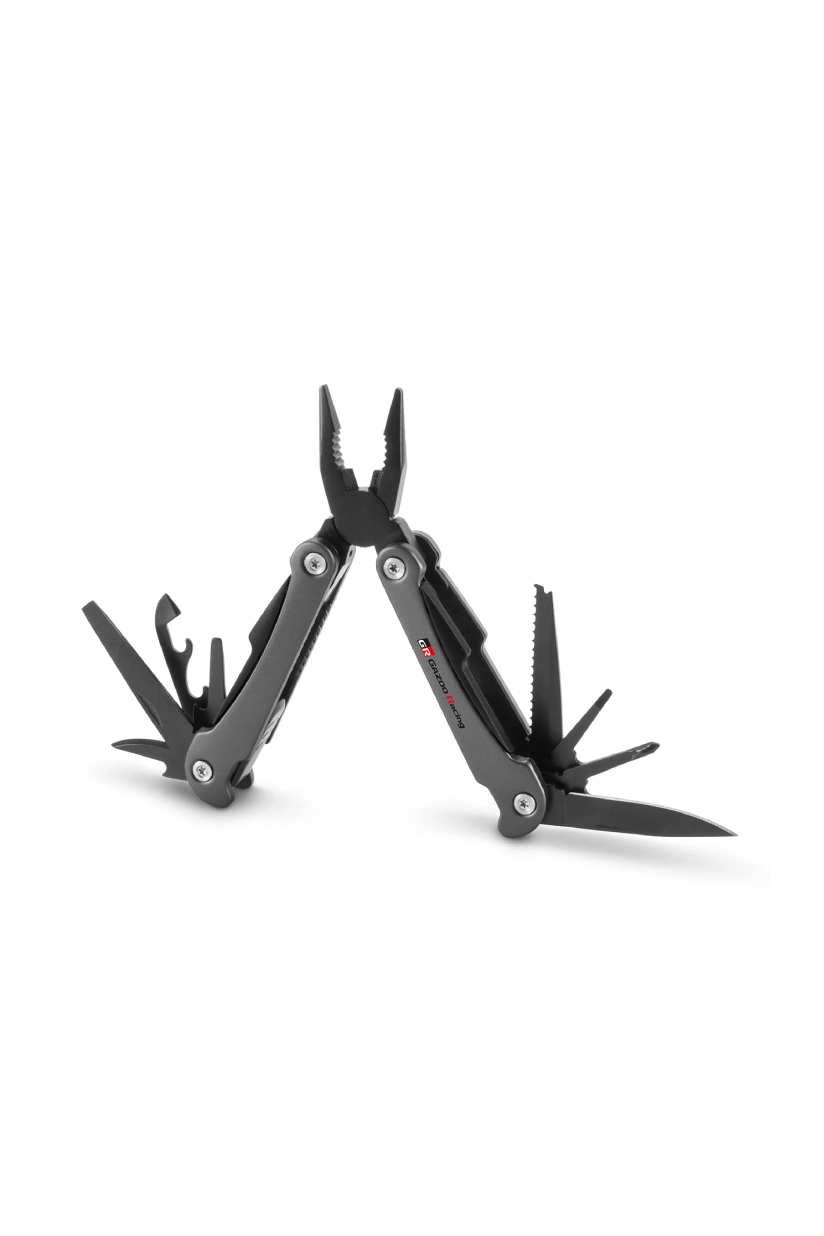Toyota Gazoo Racing GR 13-in-1 multi-tool with tools extended