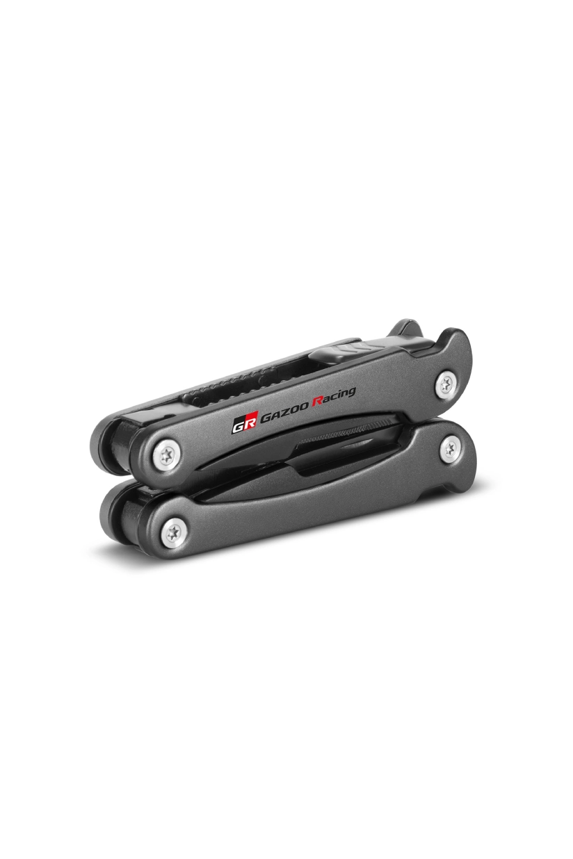 Toyota Gazoo Racing GR 13-in-1 multi-tool folded compact view
