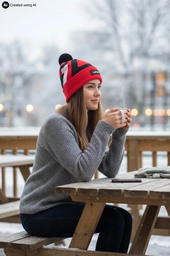 Knitted hat WRT - 1 (2)