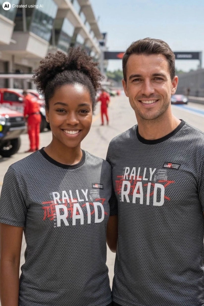 RALLY RAID SUPPORTER  T-SHIRT UNISEX