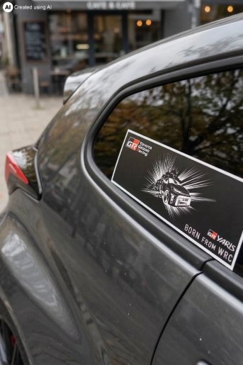 GR Yaris sticker - 1 (2)