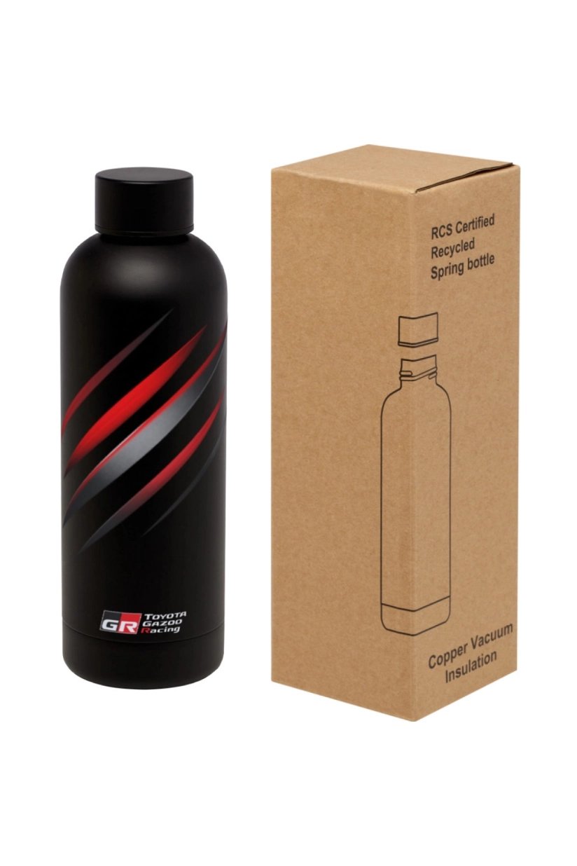 Toyota Gazoo Racing Claw Pattern bottle with packaging