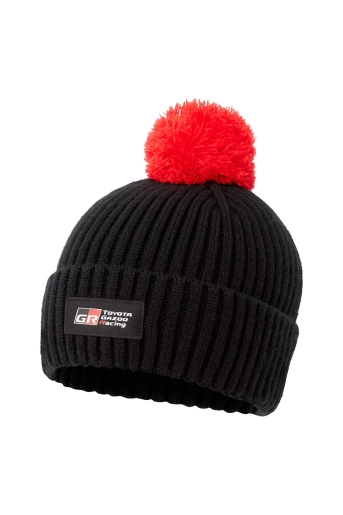 Knitted bobble hat - 1