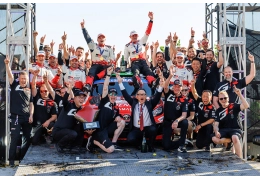 Evans leads TGR-WRT 1-2-3-4 on home roads